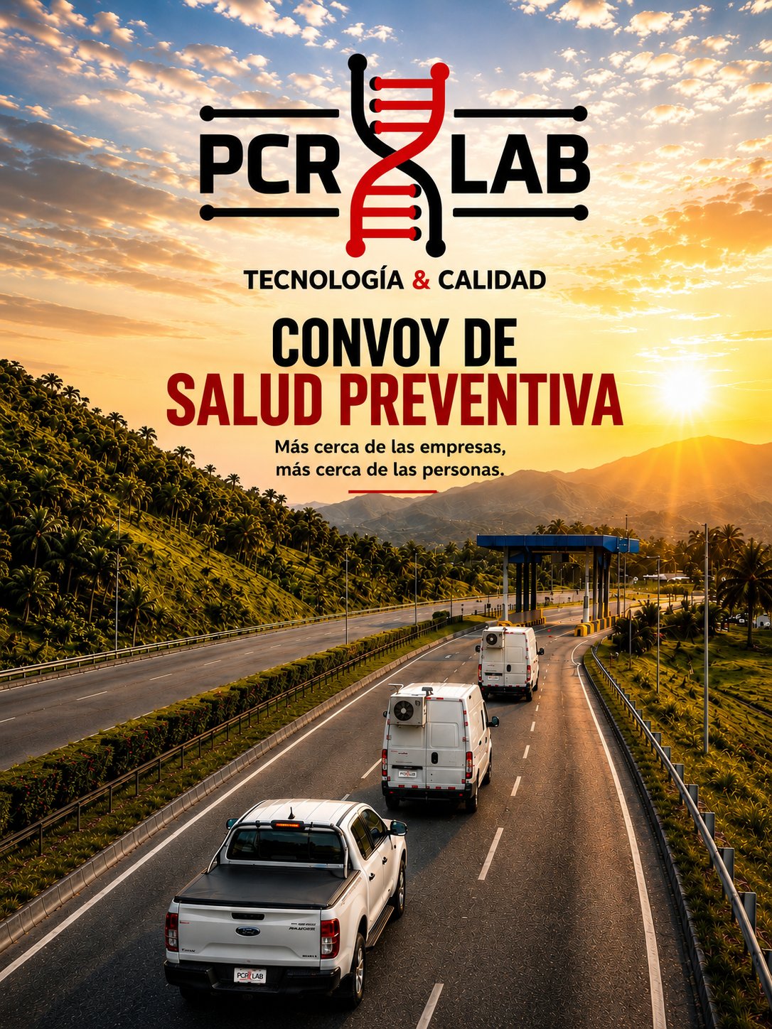 Convoy de salud preventiva PCR LAB